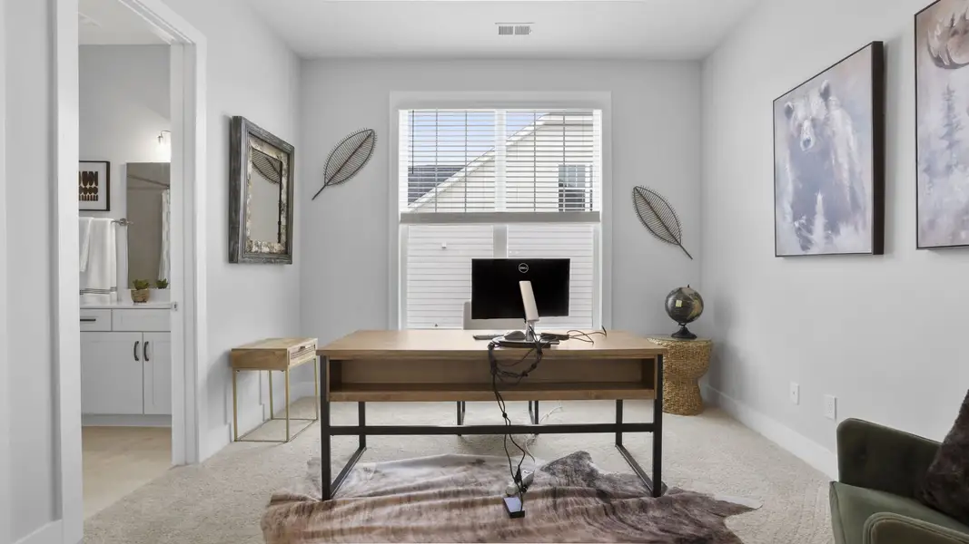 Furnished interior view inside a new home in Pinebrook, Woodruff (Image 6). Furnished interior view inside a new home in Pinebrook, Woodruff (Image 6).