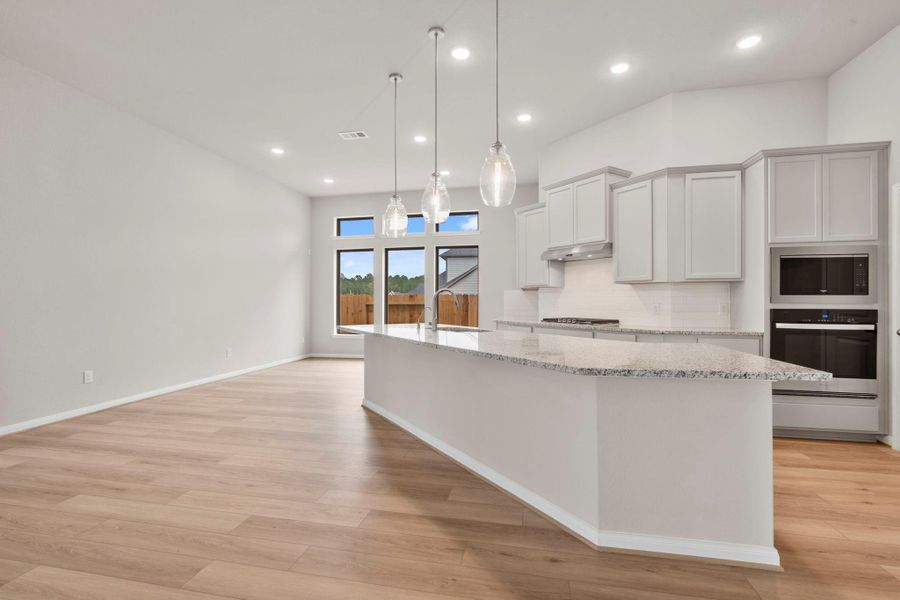 Furnished interior view inside a new home in Wildtree, Magnolia (Image 11).
