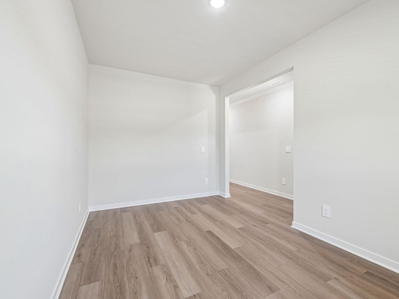 Spacious, unfurnished interior of a new home in Cadence Meadows, Zebulon (Image 13). Spacious, unfurnished interior of a new home in Cadence Meadows, Zebulon (Image 13).