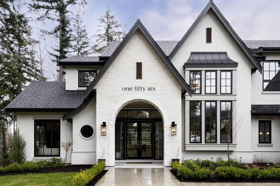 Front exterior of a new home in , Acworth, GA, highlighting curb appeal (Image 5).