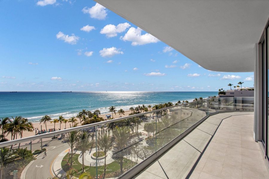 Balcony with Southeast Views