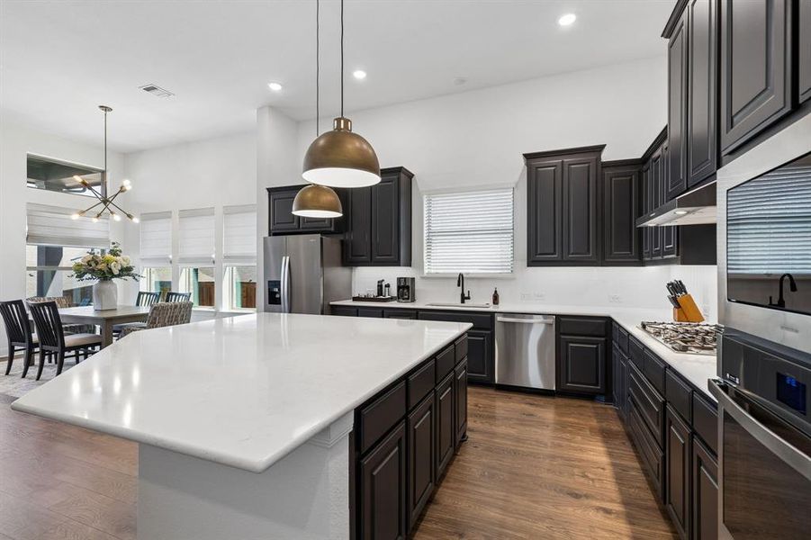 Furnished interior view inside a new home in , Fort Worth (Image 5).
