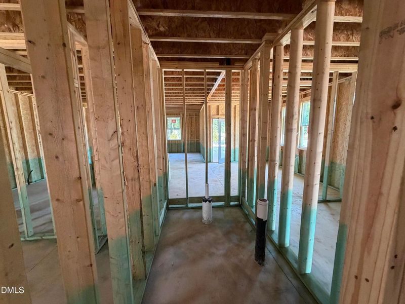 In-progress construction of a new home in Wendell Ridge, Wendell, NC (Image 26).
