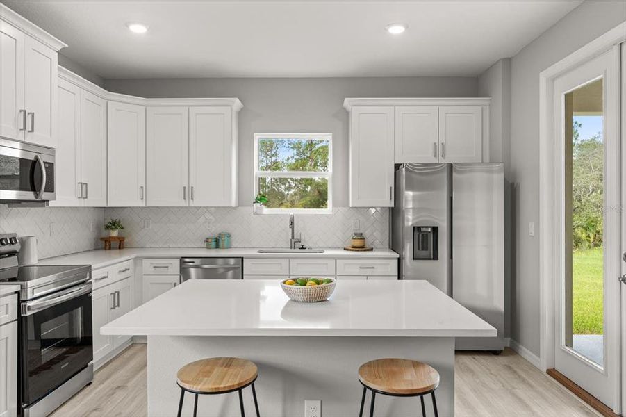 Furnished interior view inside a new home in , Sebring (Image 11). Furnished interior view inside a new home in , Sebring (Image 11).