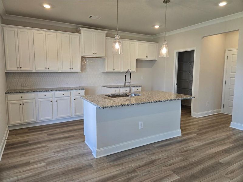 Furnished interior view inside a new home in Enclave at Logan Point, Loganville (Image 10).