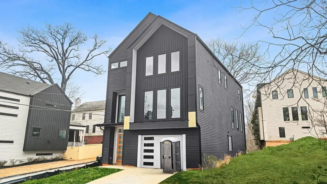 Front exterior of a new home in , Atlanta, GA, highlighting curb appeal (Image 2). Front exterior of a new home in , Atlanta, GA, highlighting curb appeal (Image 2).
