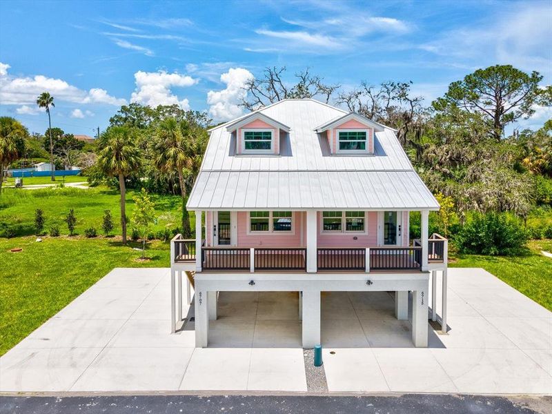 Front exterior of a new home in , New Port Richey, FL, highlighting curb appeal (Image 2).