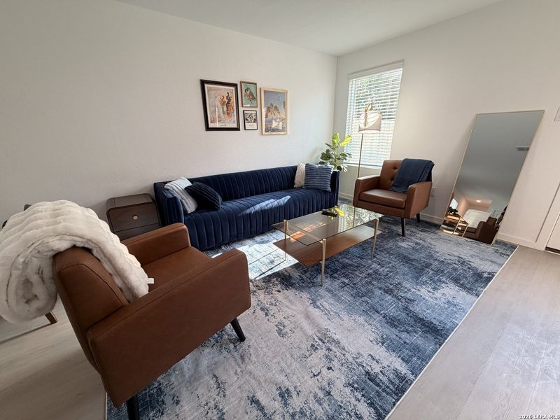 Furnished interior view inside a new home in Torian Village, San Antonio (Image 4).