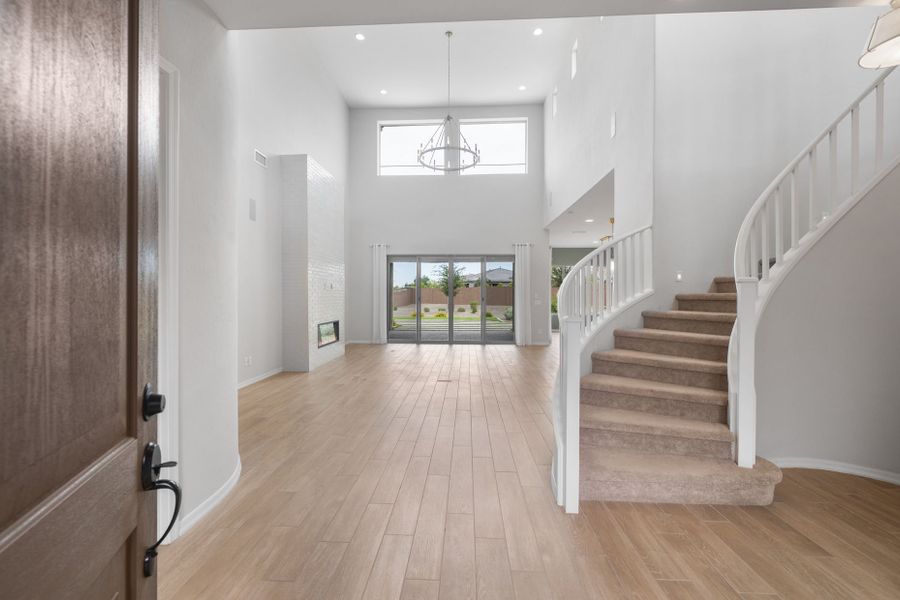 Spacious, unfurnished interior of a new home in Harvest - Enchantment Series, Queen Creek (Image 31).