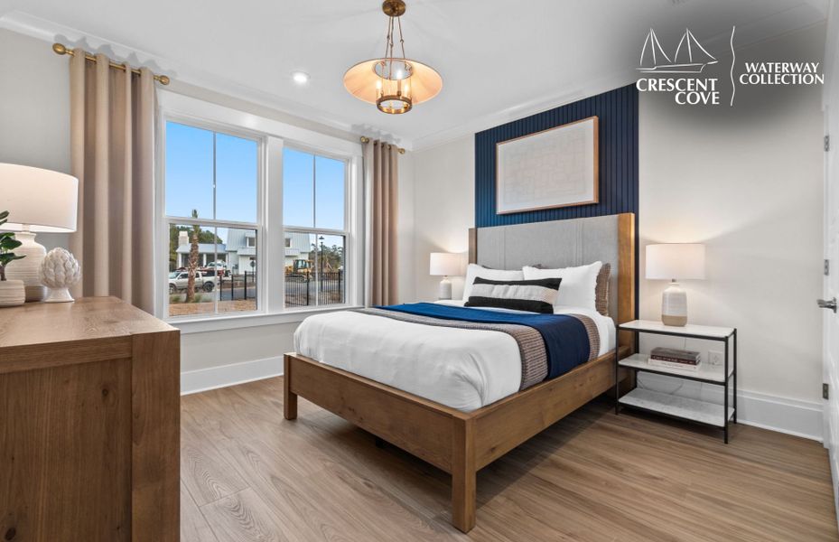 Representative furnished interior of a home built from the Stellar - Waterway Collection by Pulte Homes in Crescent Cove, Myrtle Beach (Image 9).