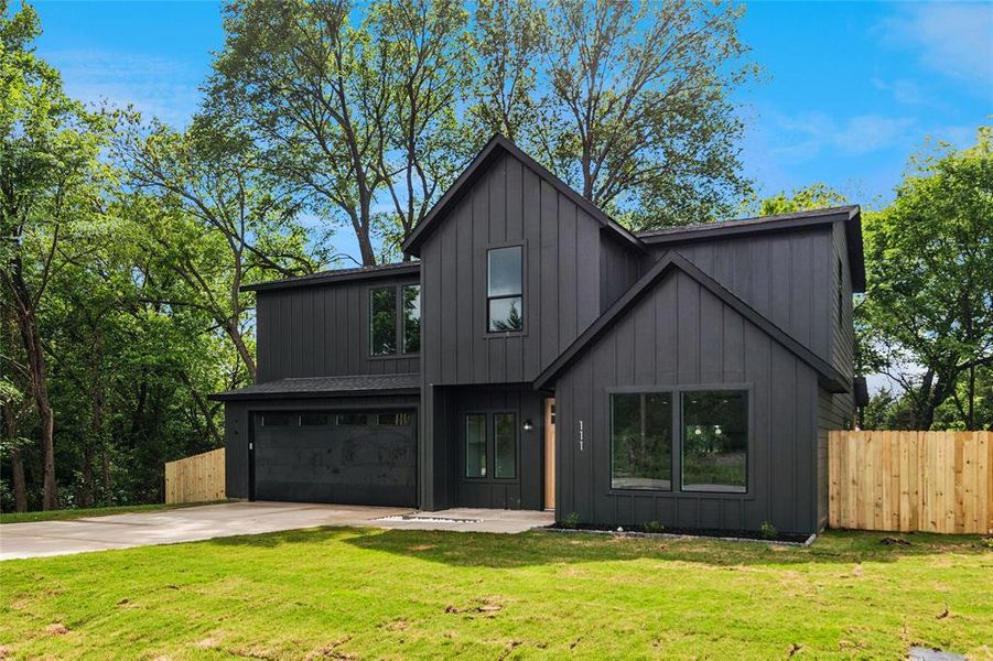 Front exterior of a new home in , Glenn Heights, TX, highlighting curb appeal (Image 22).