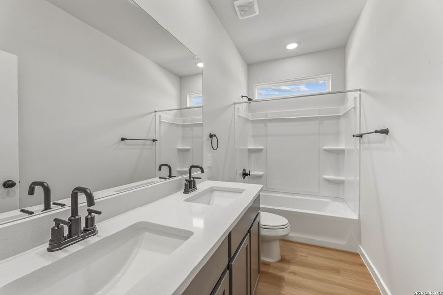 Furnished interior view inside a new home in Veranda Signature, San Antonio (Image 3).