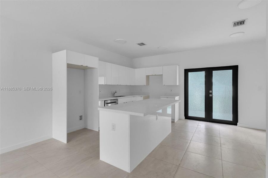 Furnished interior view inside a new home in , Miami (Image 6).