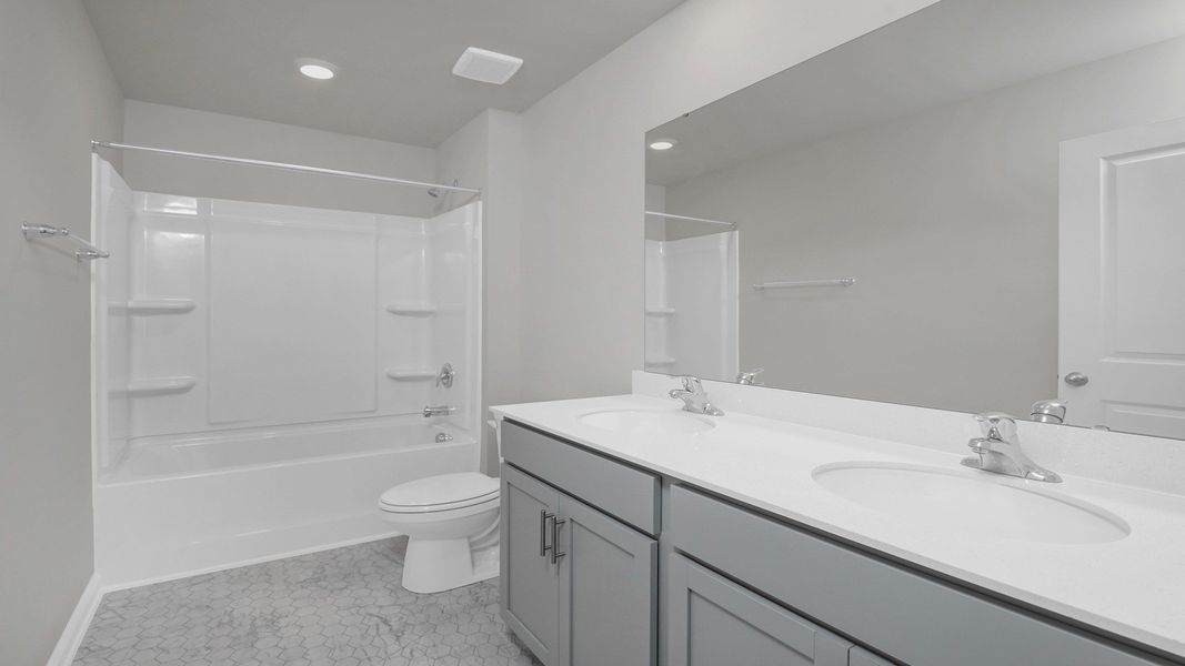 Furnished interior view inside a new home in Ferry Grove, Lexington (Image 13). Furnished interior view inside a new home in Ferry Grove, Lexington (Image 13).