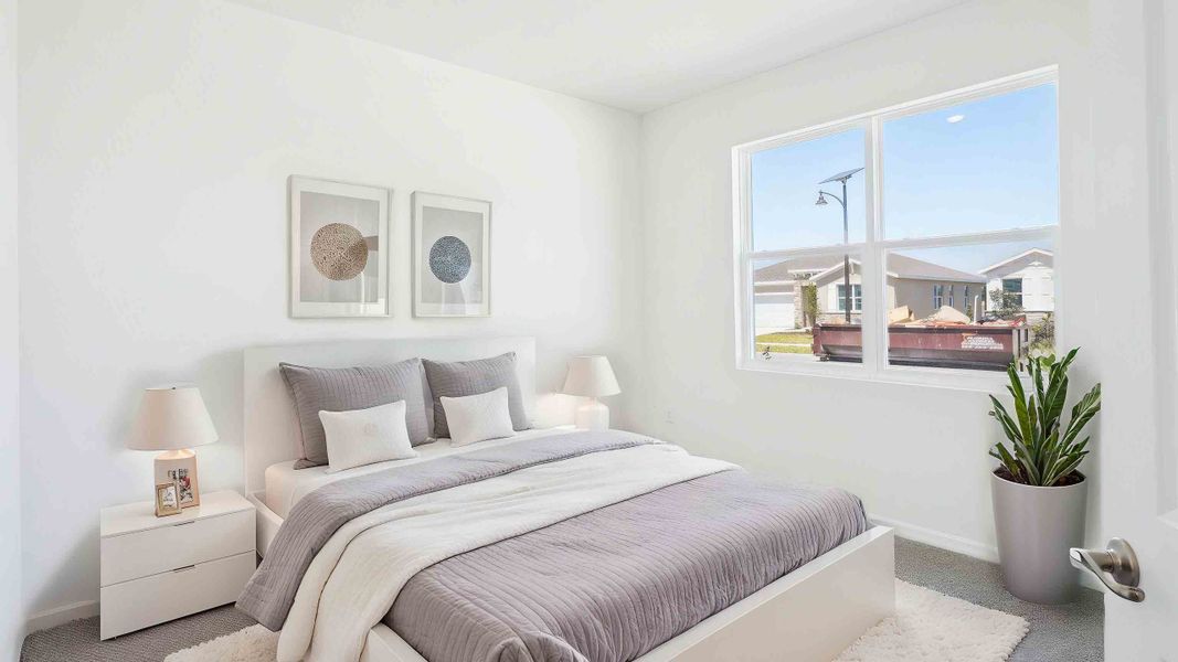 Representative furnished interior of a home built from the Camden by D.R. Horton in Ocala Preserve, Ocala (Image 6).