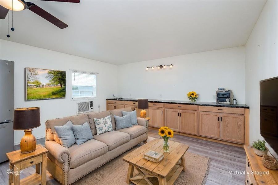 Living room-Virtually Staged