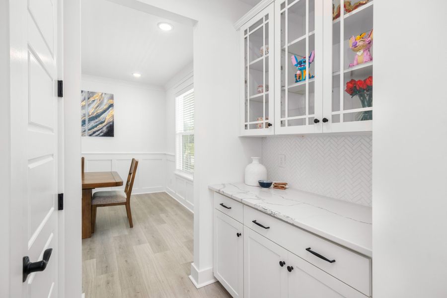 Furnished interior view inside a new home in , Mount Pleasant (Image 11).