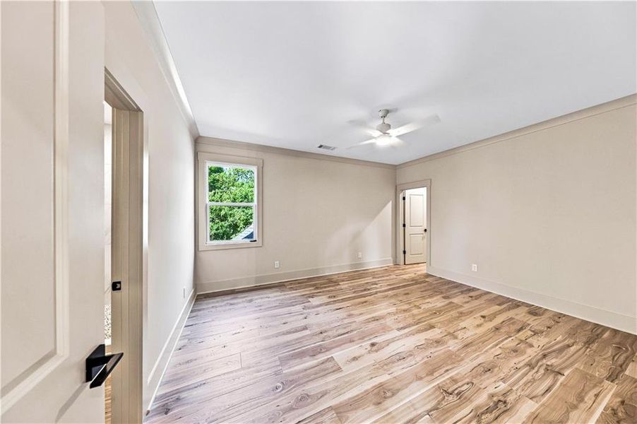 Spacious, unfurnished interior of a new home in , Flowery Branch (Image 38). Spacious, unfurnished interior of a new home in , Flowery Branch (Image 38).