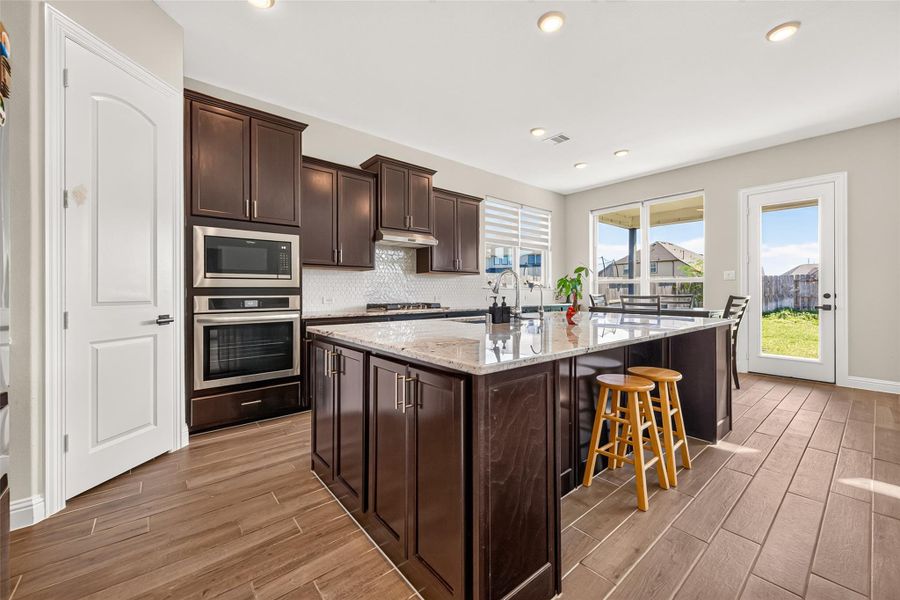 Furnished interior view inside a new home in , Katy (Image 13).