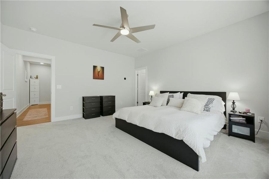 Furnished interior view inside a new home in , Cumming (Image 31).