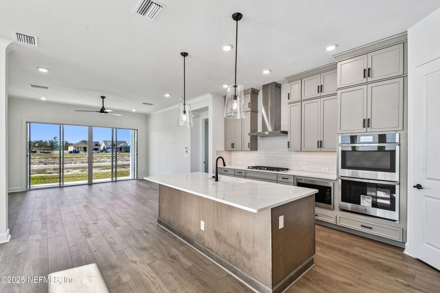 Furnished interior view inside a new home in Seven Pines 50' Front Entry, Jacksonville (Image 13).
