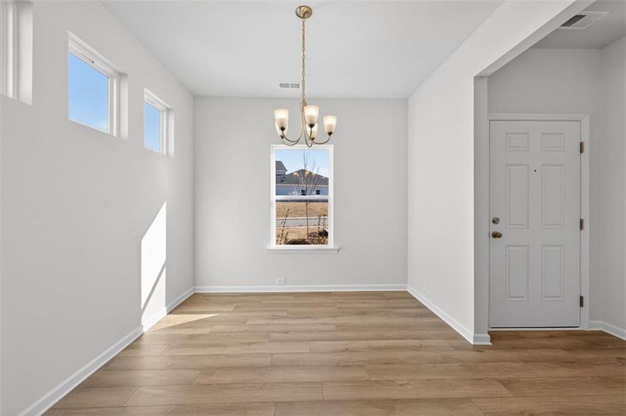 Spacious, unfurnished interior of a new home in Roxeywood Park, Winder (Image 21).