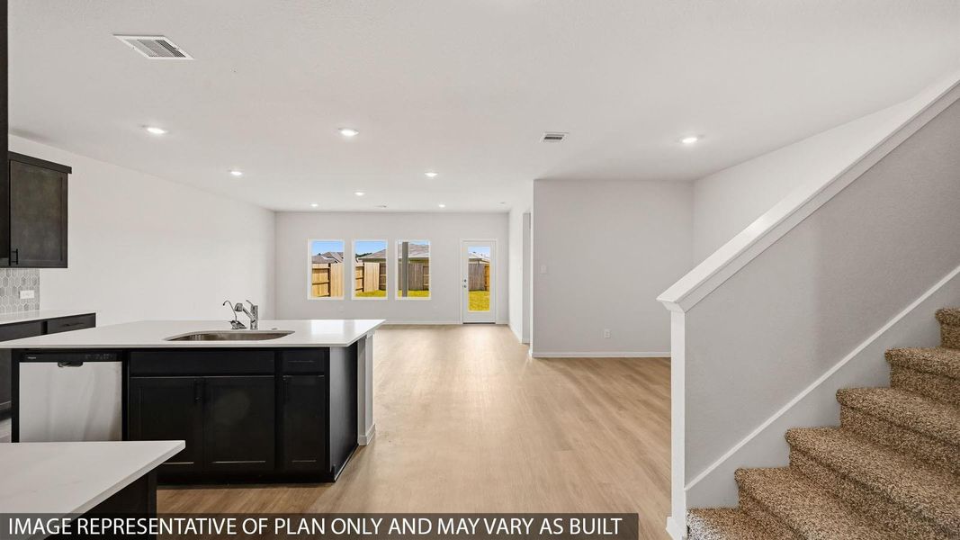 Furnished interior view inside a new home in Grand Pines, Magnolia (Image 5).