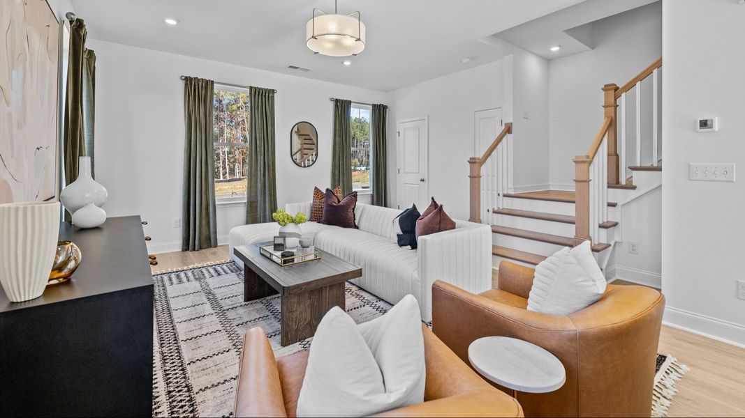 The Landon Plan by DRB Homes in Charlotte, NC- Living Area