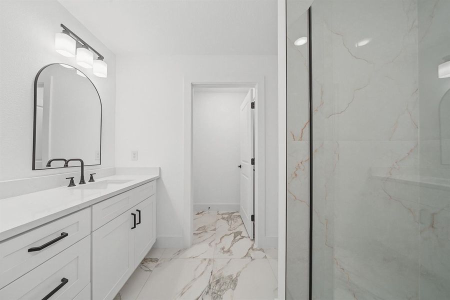 interior - master bathroom 2