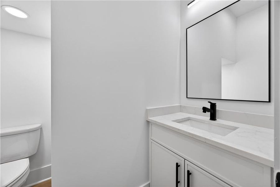 Furnished interior view inside a new home in , Auburn (Image 9).