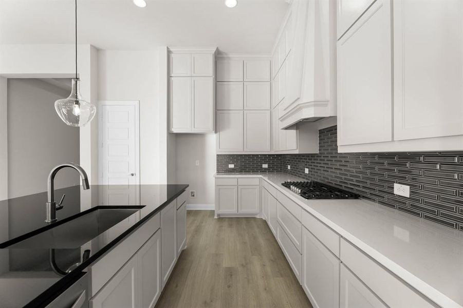 Furnished interior view inside a new home in BridgeWater - Phase 1, Midlothian (Image 6).