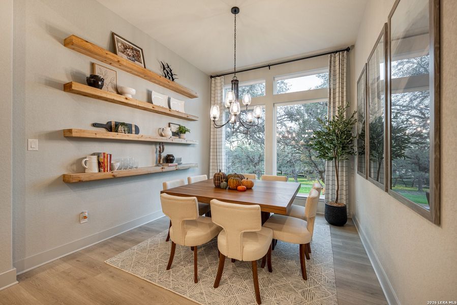 Furnished interior view inside a new home in , San Antonio (Image 9).