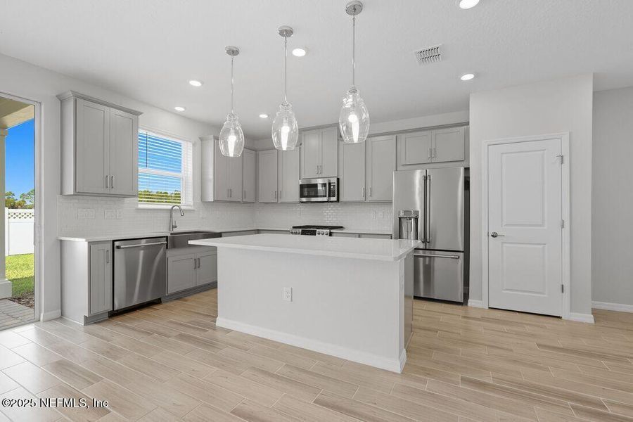 Furnished interior view inside a new home in , St. Augustine (Image 10).