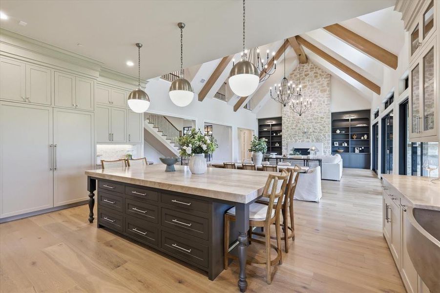 Furnished interior view inside a new home in , Bartonville (Image 16).