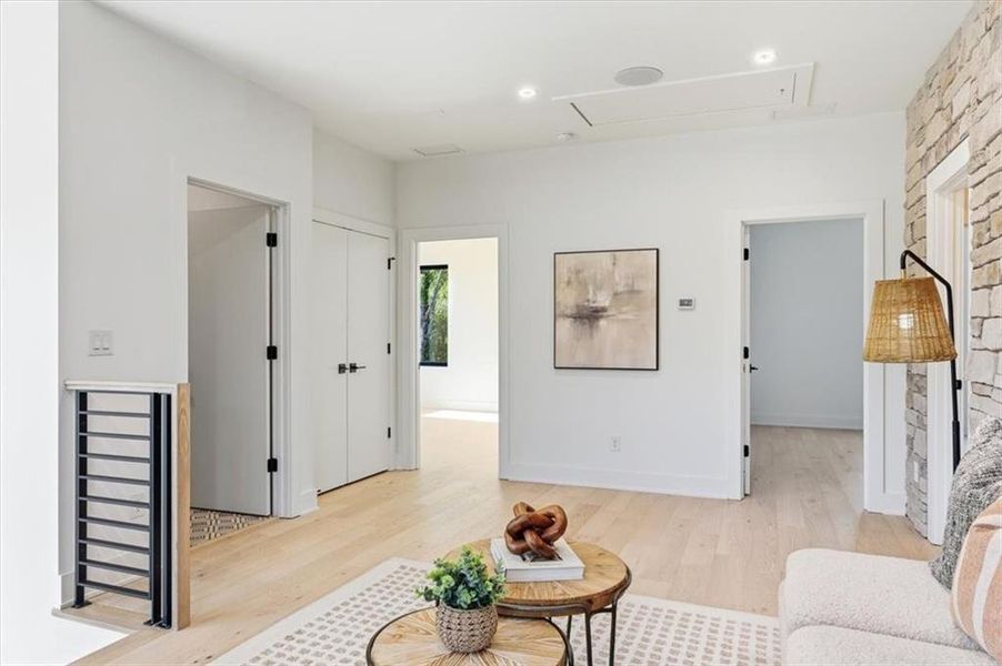 Furnished interior view inside a new home in Aster, Roswell (Image 53).
