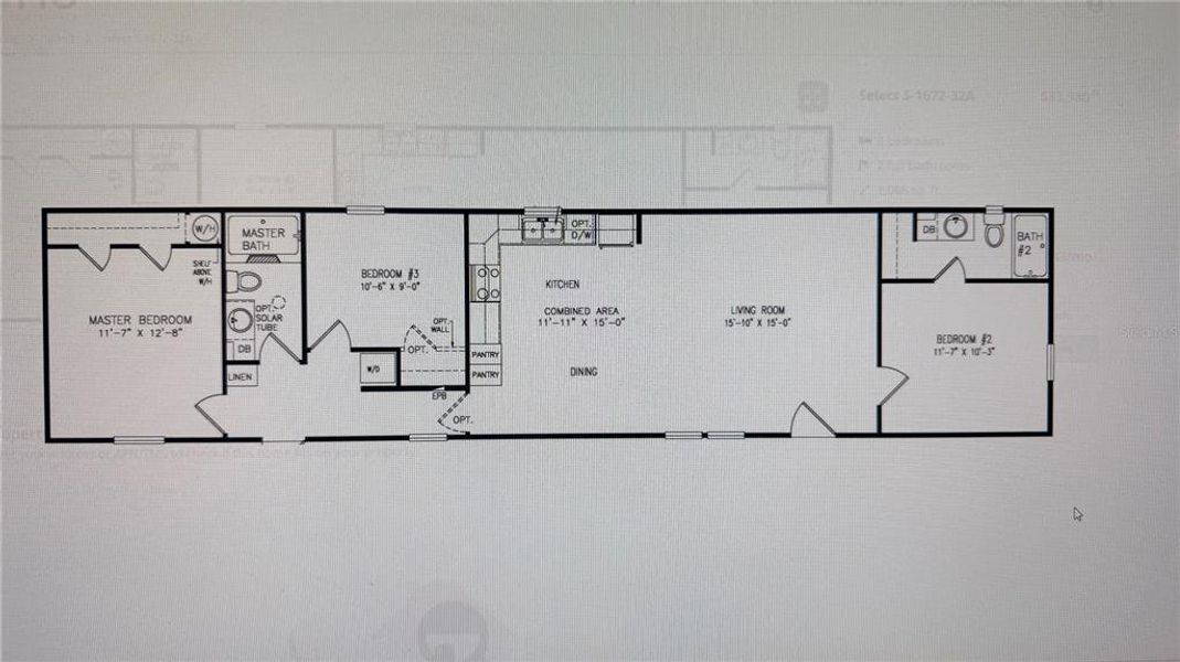 2D floor plan layout of this home in , Homosassa, FL (Image 3). 2D floor plan layout of this home in , Homosassa, FL (Image 3).