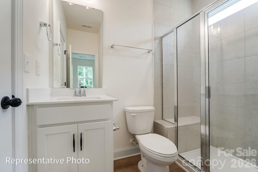 Furnished interior view inside a new home in Enclave at Riverdale, Huntersville (Image 9).