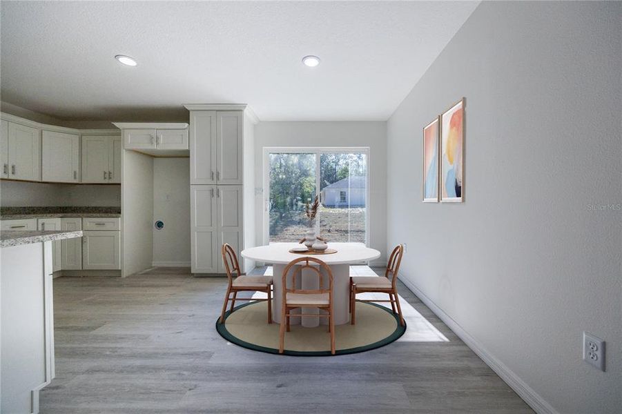 Furnished interior view inside a new home in , Williston (Image 9). Furnished interior view inside a new home in , Williston (Image 9).