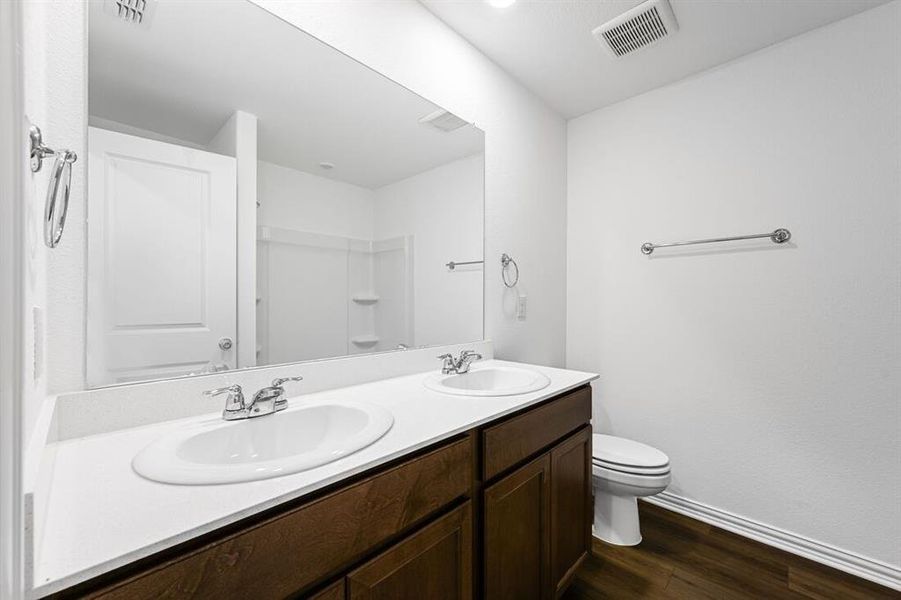 Furnished interior view inside a new home in River Ridge, Crandall (Image 6). Furnished interior view inside a new home in River Ridge, Crandall (Image 6).