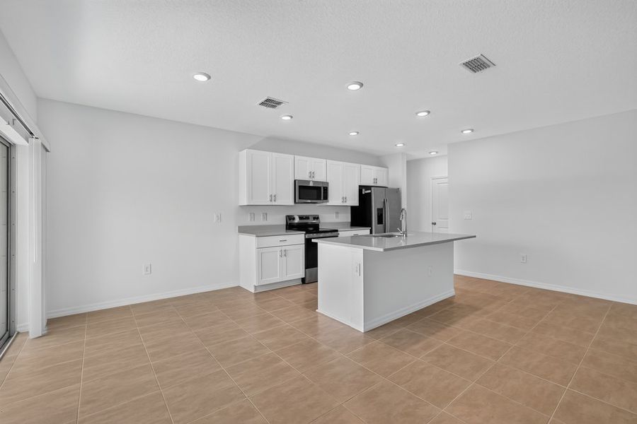 Furnished interior view inside a new home in Palm Wind, Hudson (Image 8).