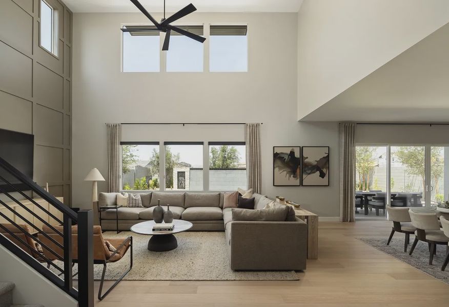 Model Plan 5036 Great Room - 1 of 14