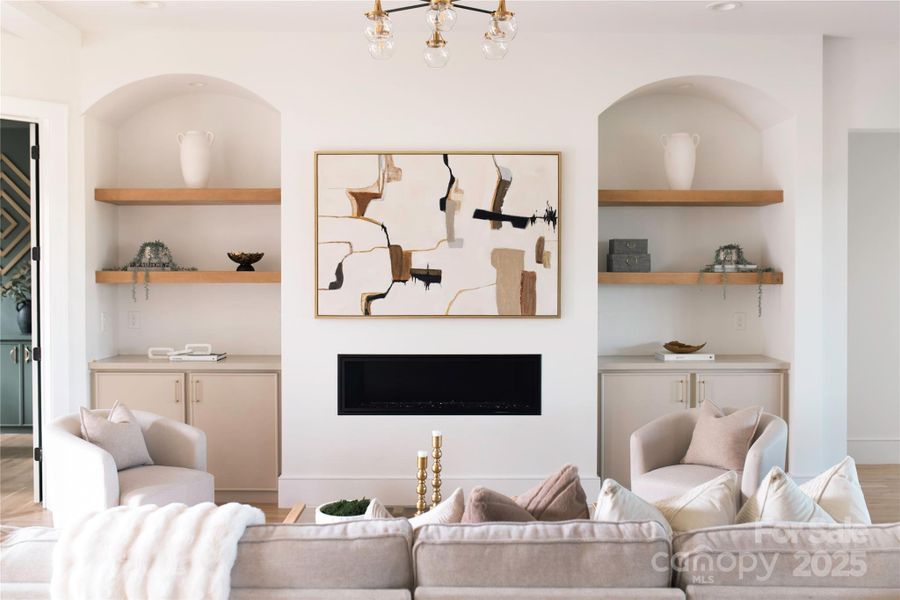 Furnished interior view inside a new home in , Charlotte (Image 31).