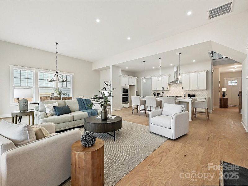 Furnished interior view inside a new home in Coventry Glen, Huntersville (Image 10). Furnished interior view inside a new home in Coventry Glen, Huntersville (Image 10).
