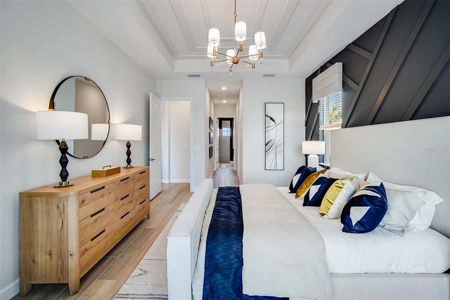 Furnished interior view inside a new home in Calusa Country Club, Lakewood Ranch (Image 11).