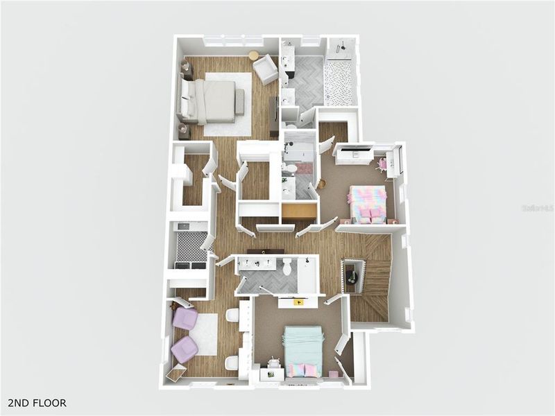2D floor plan layout of this home in , Kissimmee, FL (Image 5). 2D floor plan layout of this home in , Kissimmee, FL (Image 5).