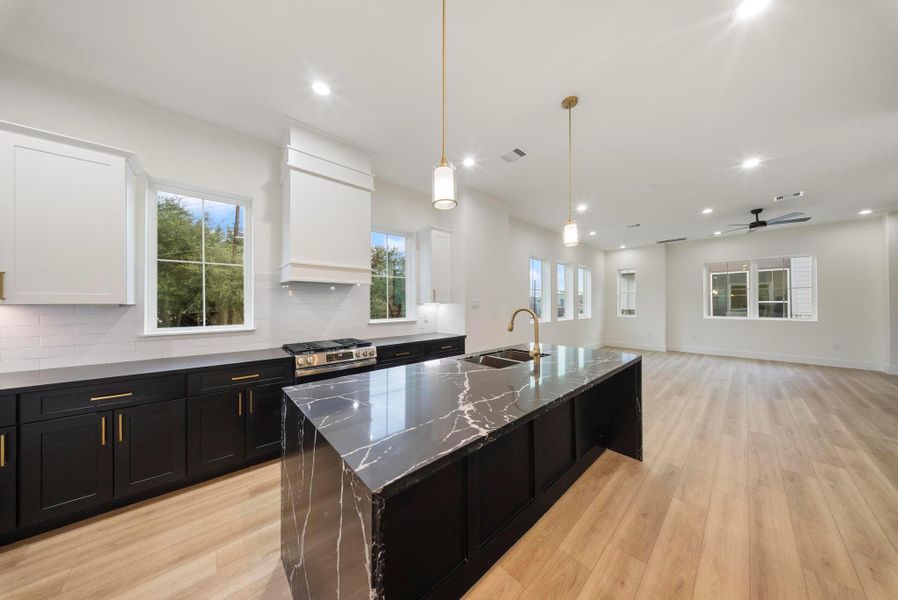 Furnished interior view inside a new home in , Houston (Image 5).