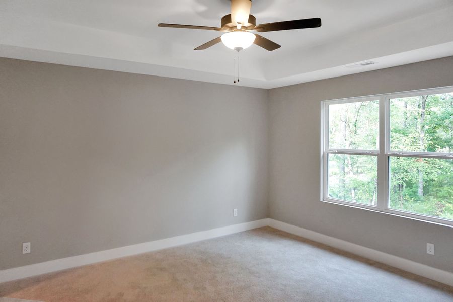Representative unfurnished interior of a home built from the Anderson by Parkside Builders in Givens Park, Chattanooga (Image 22).