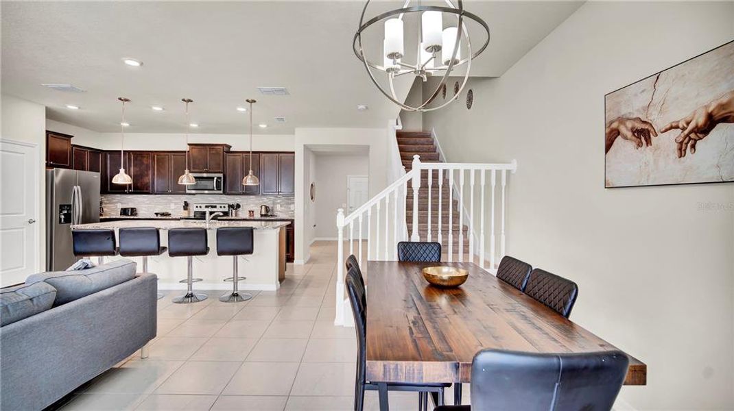 Furnished interior view inside a new home in , Davenport (Image 20).