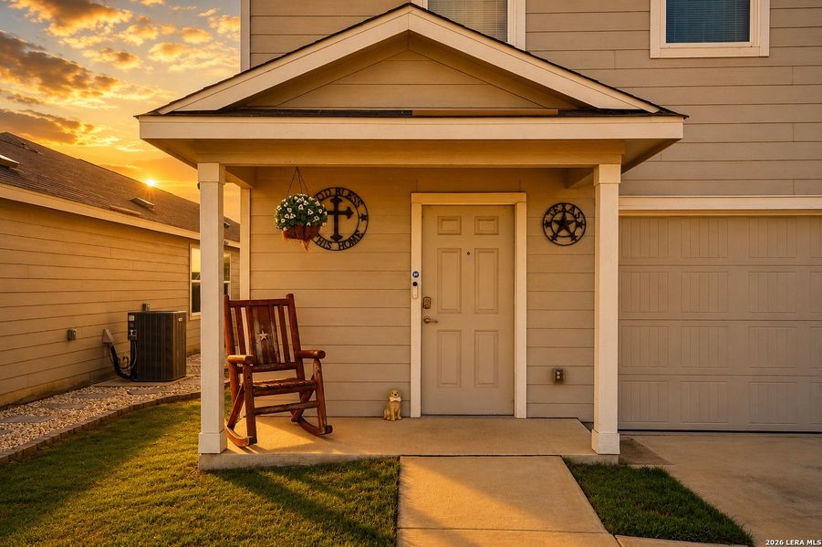 Exterior details and patio area of a home in Mission del Lago, San Antonio (Image 22). Exterior details and patio area of a home in Mission del Lago, San Antonio (Image 22).