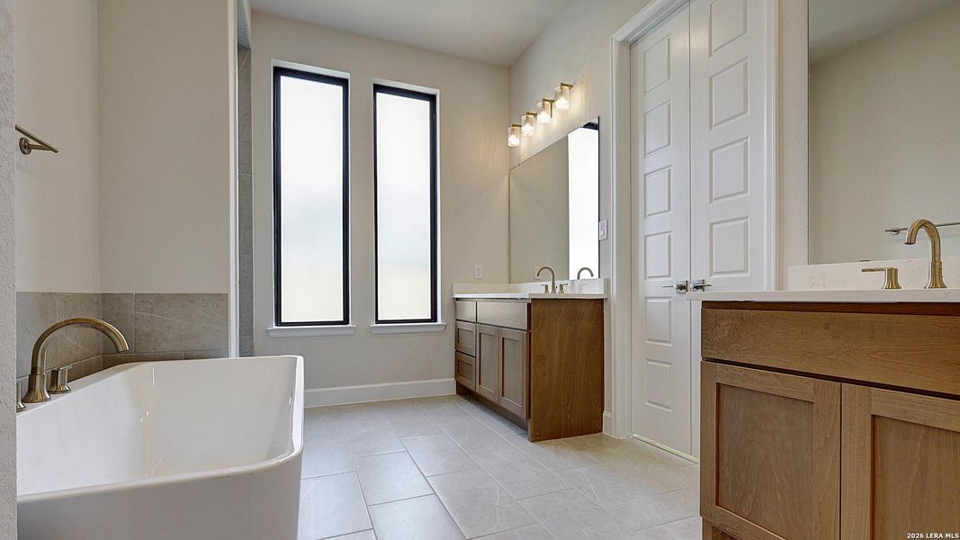 Furnished interior view inside a new home in The Ranches at Creekside, Boerne (Image 12).